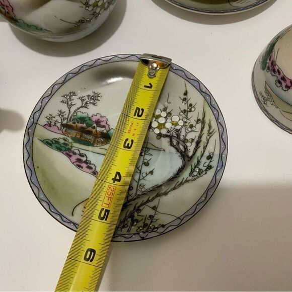 Vintage, Hand Painted Japanese Tea Set Antique - Picture 16 of 16